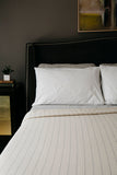 Pinstripe Blanket — Cotton Minimalism in Motion