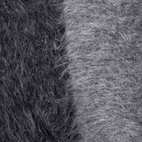 SURI Blanket — Black + Dark Gray | Alpaca + Pima Cotton