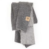 SURI Blanket — Dark Gray + Light Gray | Alpaca + Pima Cotton