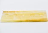 Amber Onyx Candle Holder — Sculptural Light for Five Flames