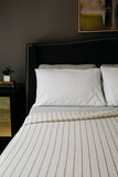 Pinstripe Blanket — Cotton Minimalism in Motion