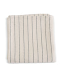 Pinstripe Blanket — Cotton Minimalism in Motion