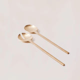 Loop Brass Salad Servers