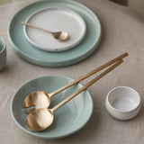 Loop Brass Salad Servers