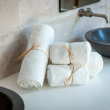 Luxury Organic Bath Towel Set — The Ritual of Softness