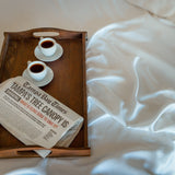 Eucalyptus Silk Sheets — Sculpted Minimalism for Rest